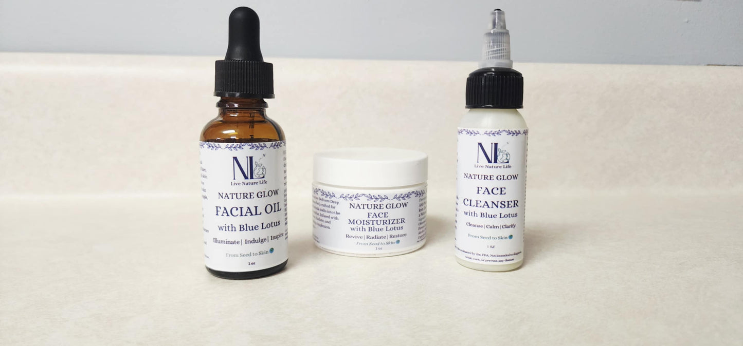 Blue Lotus Lux Face Set