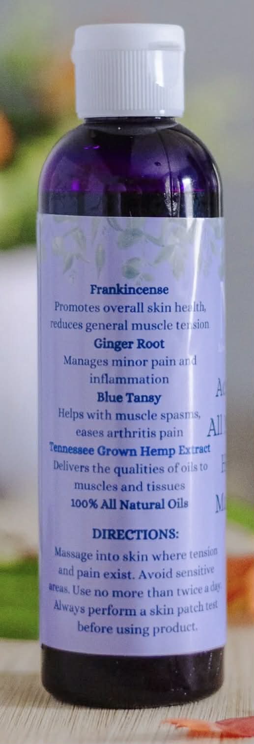 Hemp Massage Oil